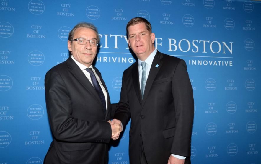 Déplacement du Maire de Strasbourg à Boston du 16 au 19 avril 2016